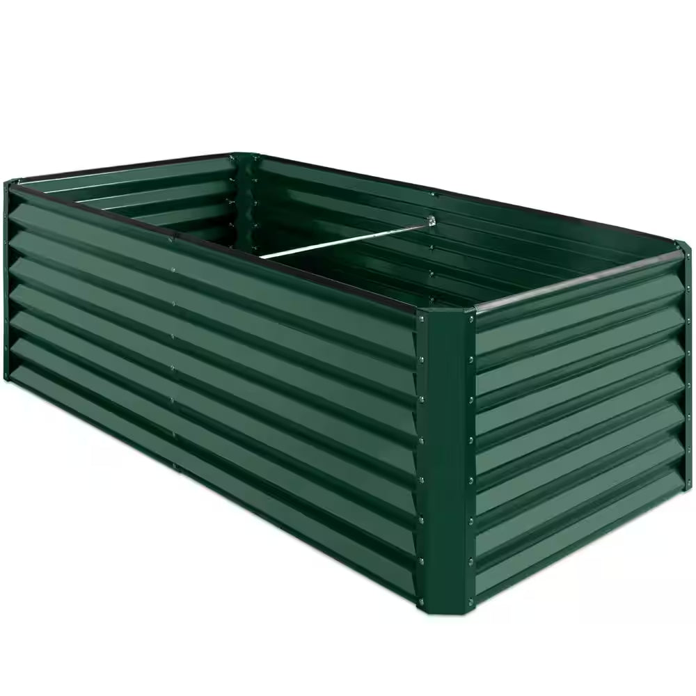 Dark Green Outdoor Garden Bed Planter
