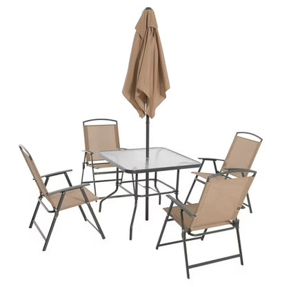Mainstays Albany Lane 6-Piece Outdoor Dining Set