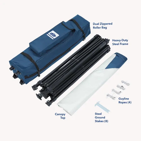 E-Z UP 13x13 Instant Canopy Tent - Vented Top