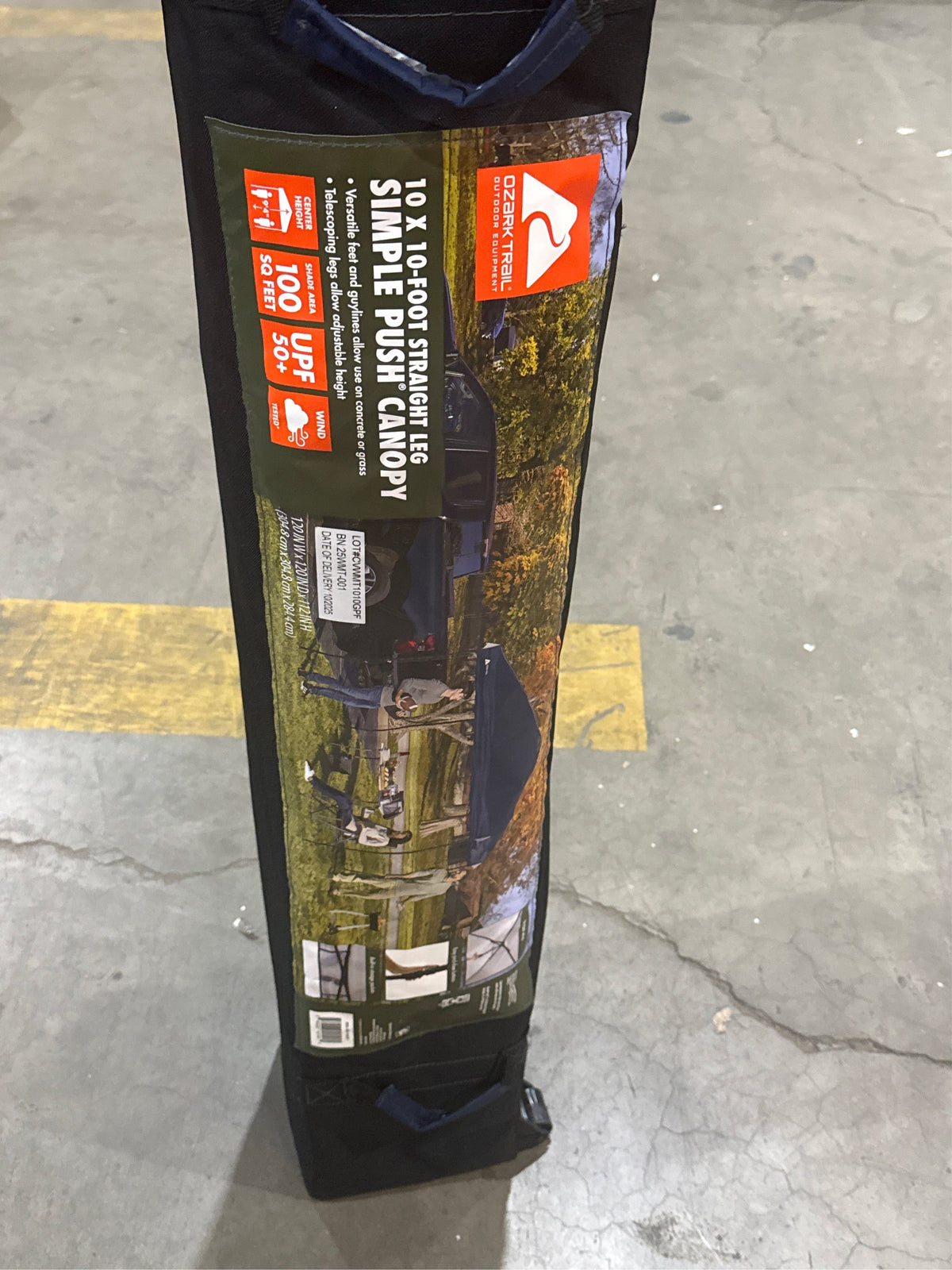 Ozark Trail 10' x 10' Pop-up Canopy, Navy