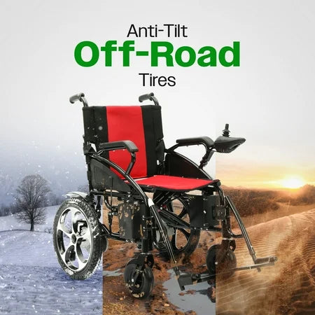 Culver - ARTEMIS Power Wheelchair 265lbs Red