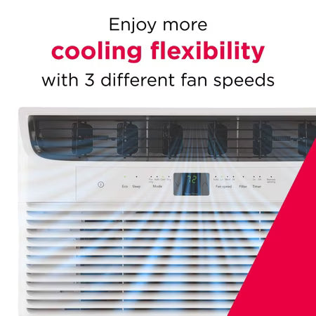 Frigidaire 8,000 BTU Window AC, Multi-Speed Fan