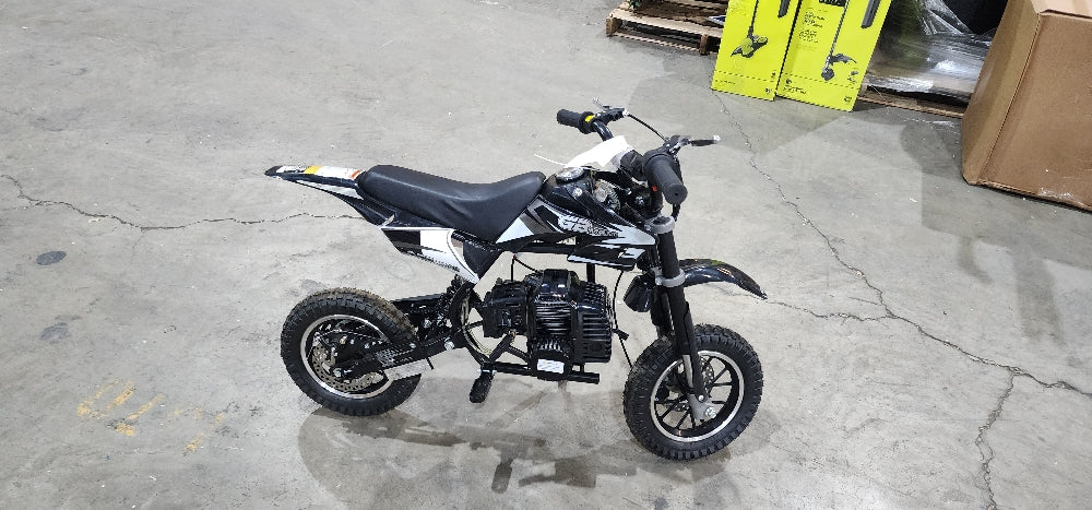 Kids 50CC Gas Dirt Bike, 165lb, 20mph, 8+