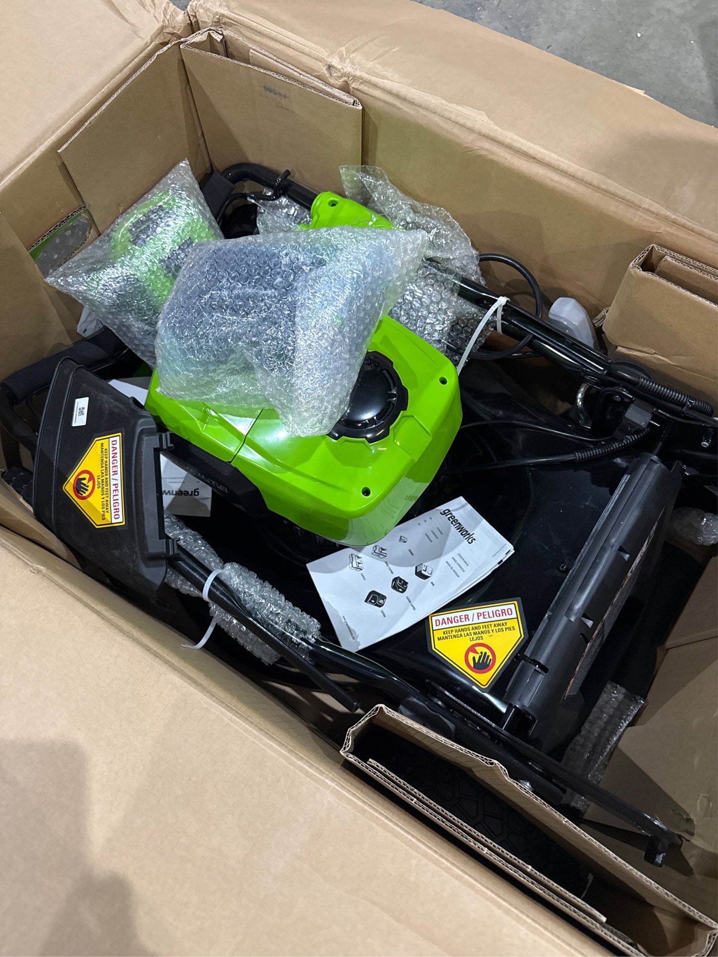 40-Volt Push Walk Mower with 4.0 Ah Battery