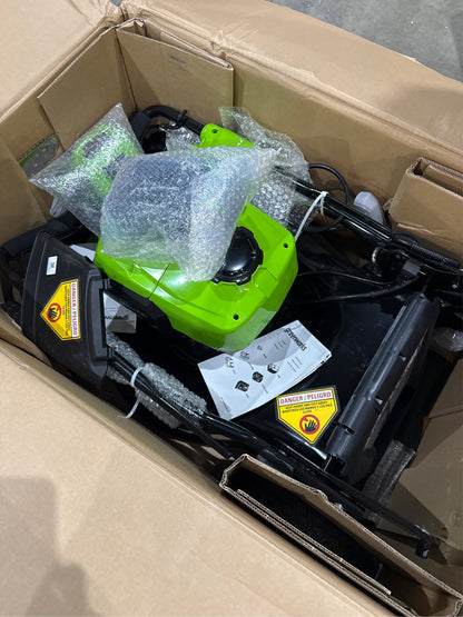 40-Volt Push Walk Mower with 4.0 Ah Battery