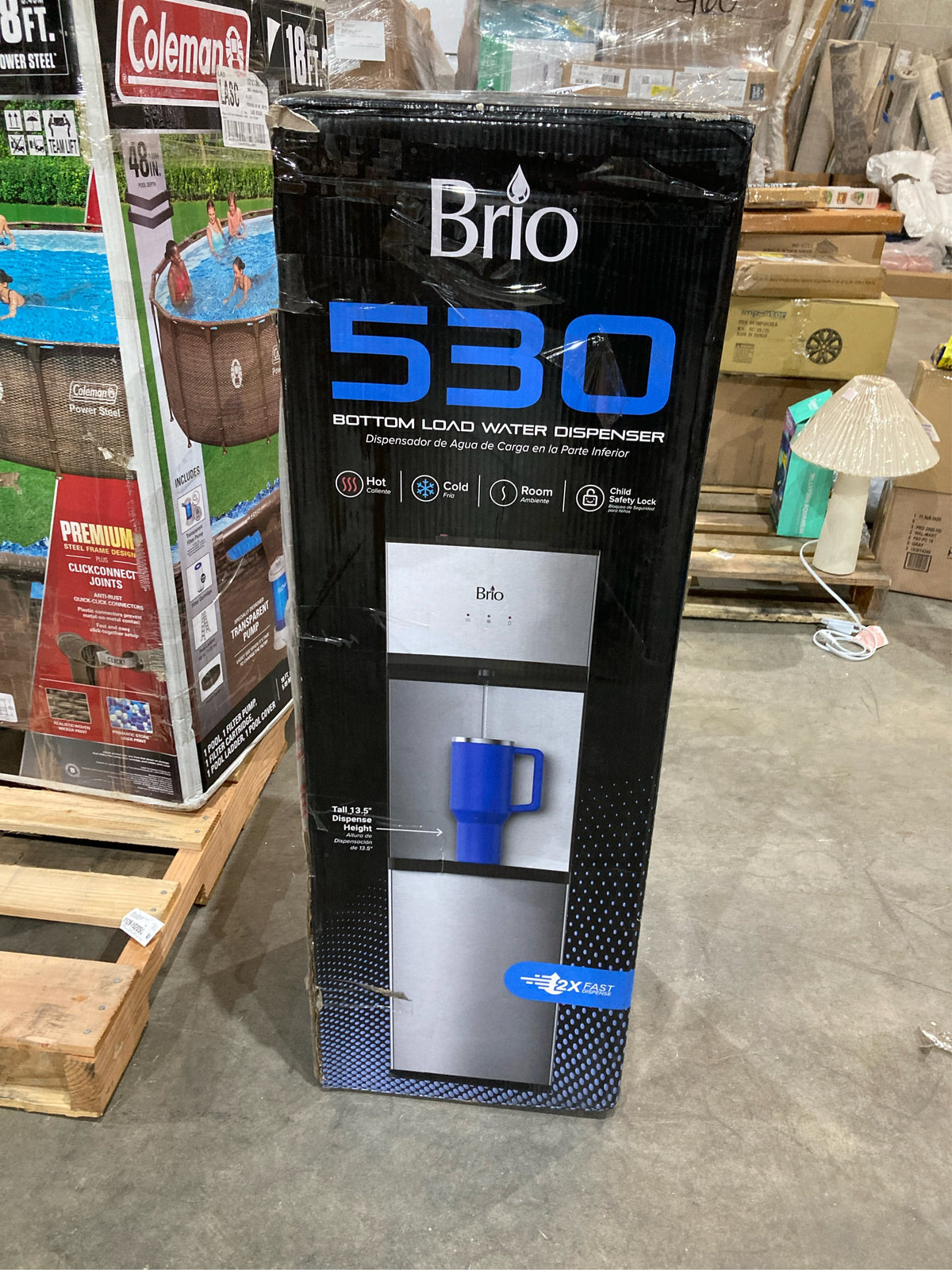 Brio 530 Water Cooler with Energy Saver