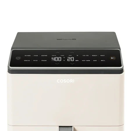 COSORI Dual Blaze 6.8qt Ceramic Coating Smart Air Fryer - Off White