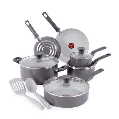 T-fal Easy Care Non-Stick Cookware Set, 12 Pc