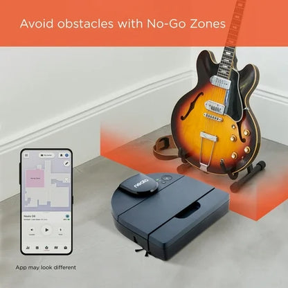 Neato D8 Intelligent Robot Vacuum Wi-Fi Connected with LIDAR Navigation in Indigo