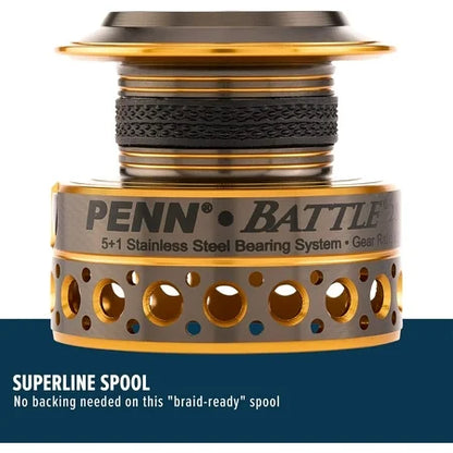 PENN 7' Battle Spinning Rod & Reel Combo 5000