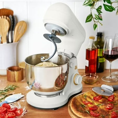 3.5 Qt Stand Mixer, White Icing with Beaters