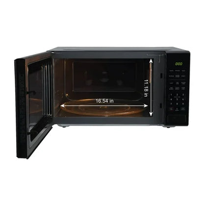 Mainstays 2.2 cu ft Countertop Microwave Oven, Black, New