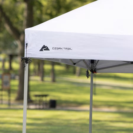 Ozark Trail 20x10 White Pop-up Canopy with Bag