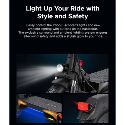 Engwe Y600S Electric Scooter, 830W, 43.5 mi
