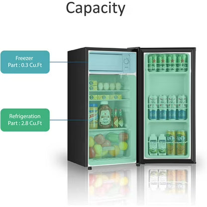 HUMSURE 3.1 Cu.ft Mini Fridge for Dorm/Office
