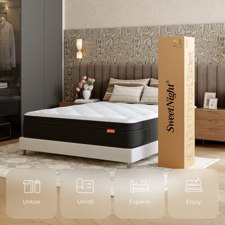 Sweetnight Twilighty 12" Hybrid Mattress King