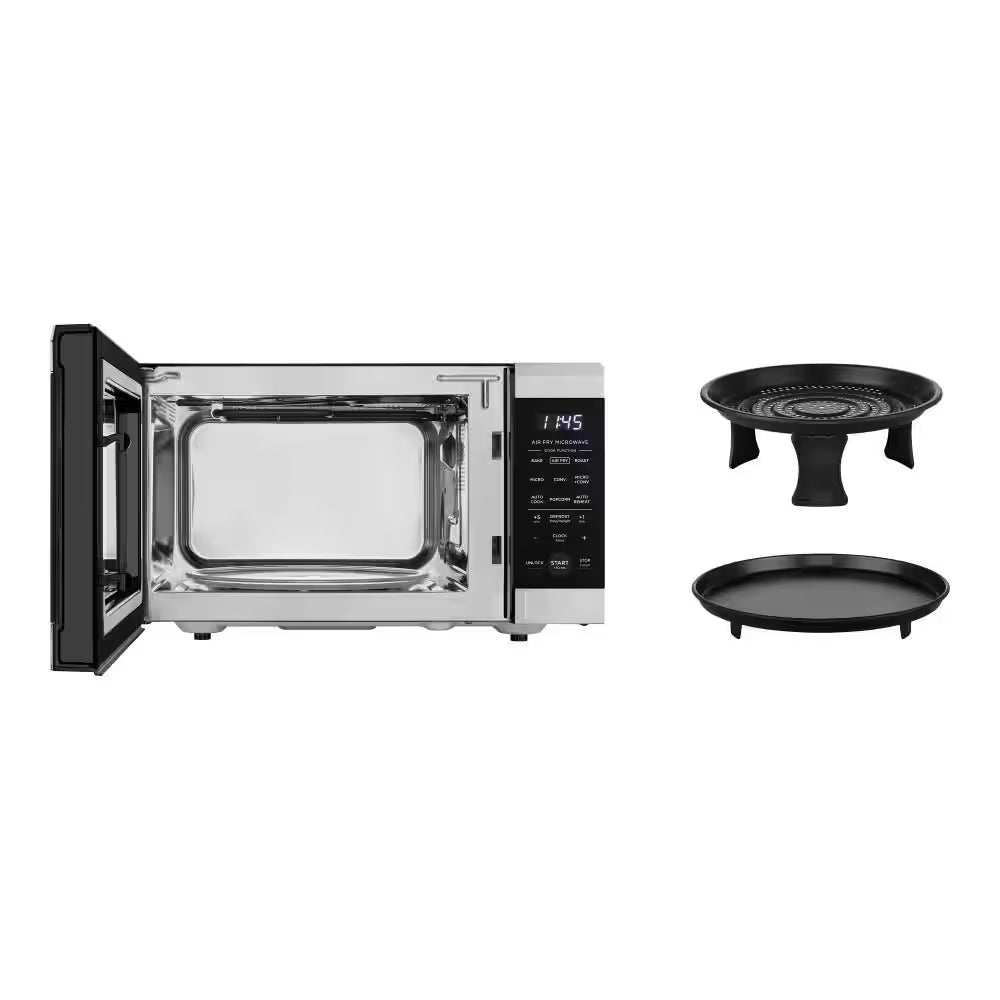 0.9 cu. ft. Countertop Convection Microwave in Fingerprint Resistant Stainless Steel with Air Fryer