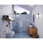 Vela 28.5W x 78H Frameless Shower Door Chrome