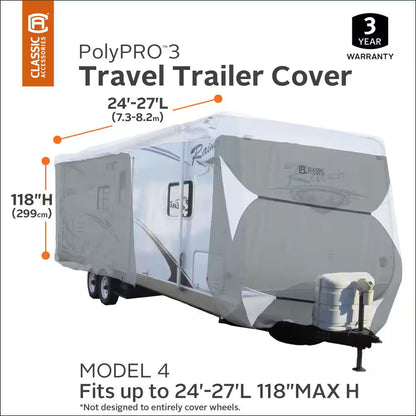 PolyPro3 330L x 102W x 104H Trailer Cover