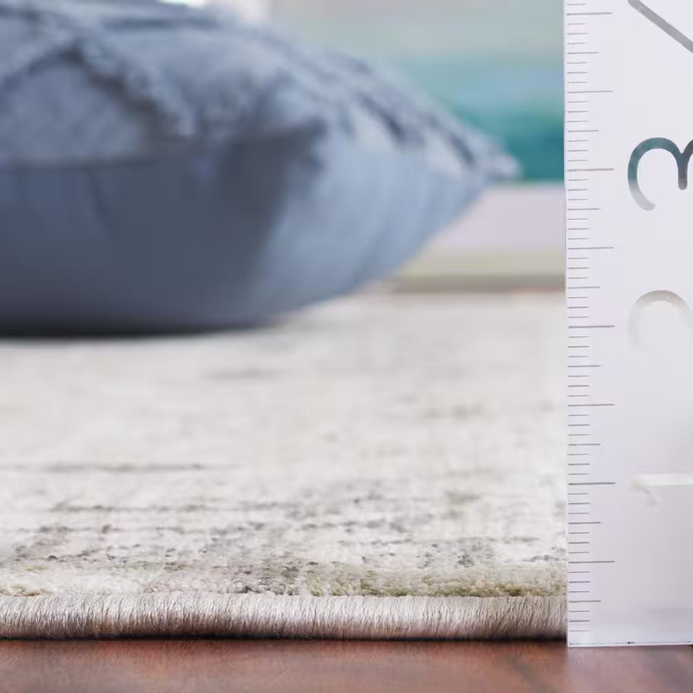 Mason 8 ft x 10 ft Green/Beige Rug