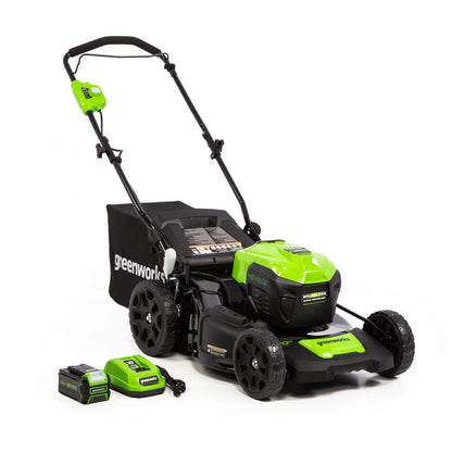 40-Volt Push Walk Mower with 4.0 Ah Battery