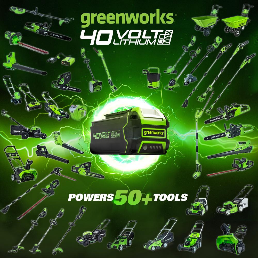 40-Volt Push Walk Mower with 4.0 Ah Battery