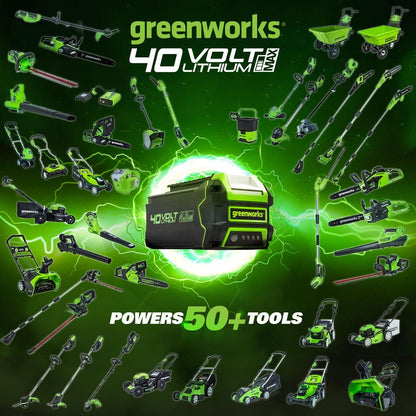 40-Volt Push Walk Mower with 4.0 Ah Battery