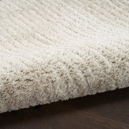 Grey Ivory Modern Comfort 8x10 Flat Rug