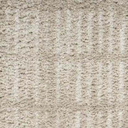 Grey Ivory Modern Comfort 8x10 Flat Rug