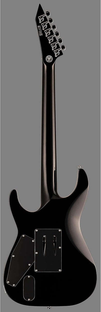 ESP 6 String LTD M-1 Custom ’87 Electric Guitar, Black, Right, (LM1CTM87BLK)