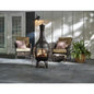 Hampton Bay 55.5 in. Outdoor Chimenea