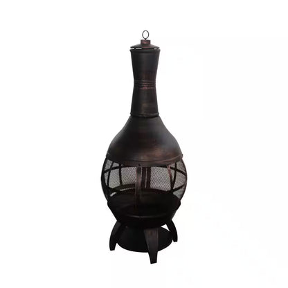 Hampton Bay 55.5 in. Outdoor Chimenea