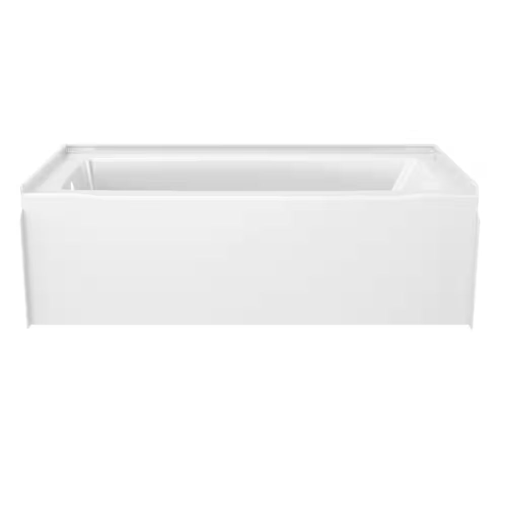 Classic 500 60 in. Left Drain Bathtub in White