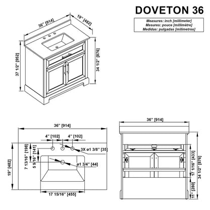 Home Decorators Doveton 30" Free-Standing Vanity