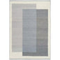 Copenhagen Ivory Blue 8 ft. x 10 ft. Flatwoven Wool Geometric Area Rug