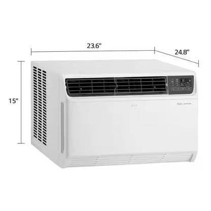 14,000 BTU 115-Volt Dual Inverter Smart Window Air Conditioner LW1522IVSM Cools 800 Sq. Ft.