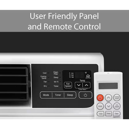 14,000 BTU 115-Volt Dual Inverter Smart Window Air Conditioner LW1522IVSM Cools 800 Sq. Ft.