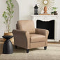 Wesley Light Brown Microfiber Chair