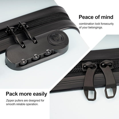 Luggage Sets 2 Piece,Hardshell Luggage Sets with Spinner Wheels,Suitcases with Wheels,Light Blue, OD-Z2020