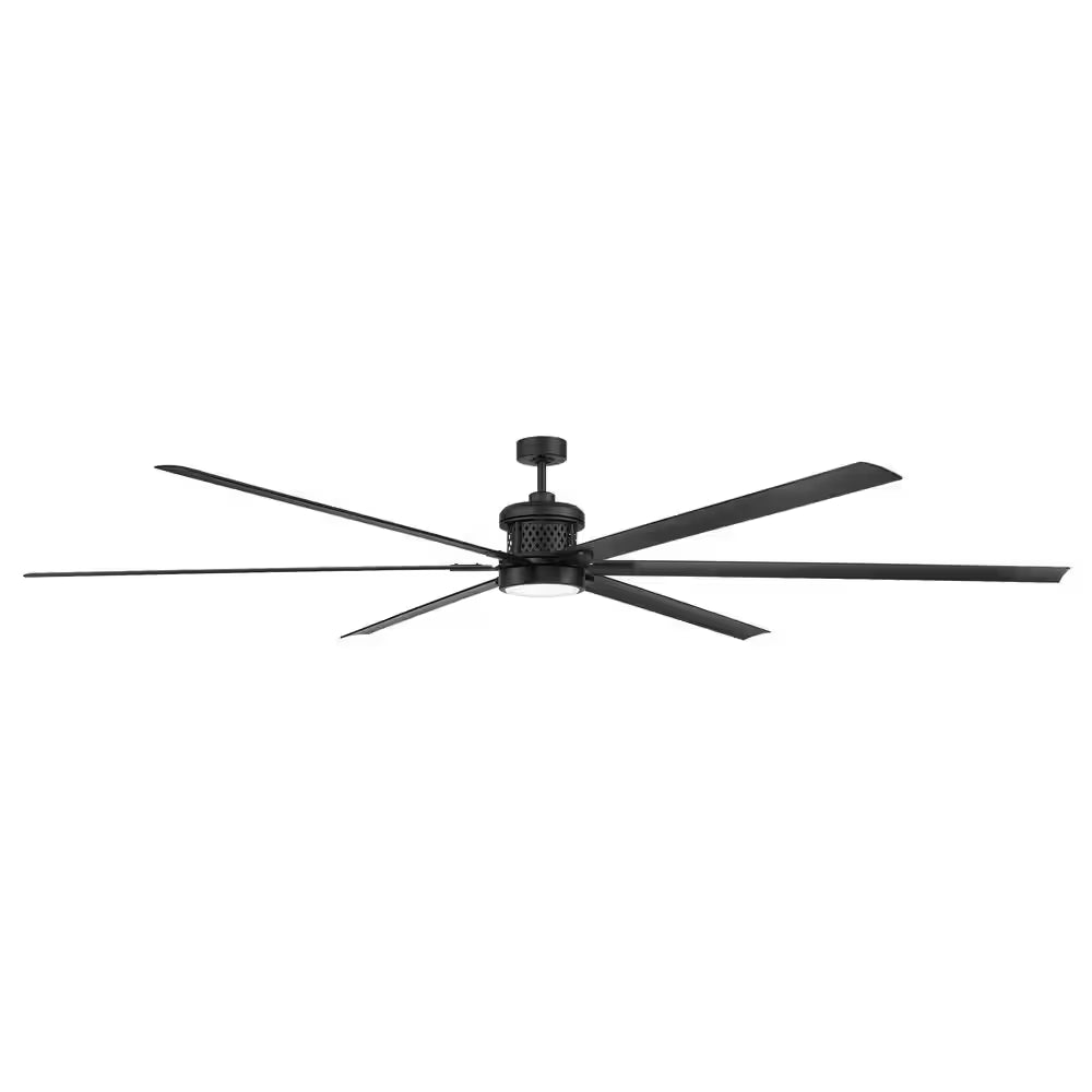Royalty II 120 in. LED Black Ceiling Fan