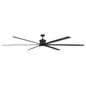 Royalty II 120 in. LED Black Ceiling Fan