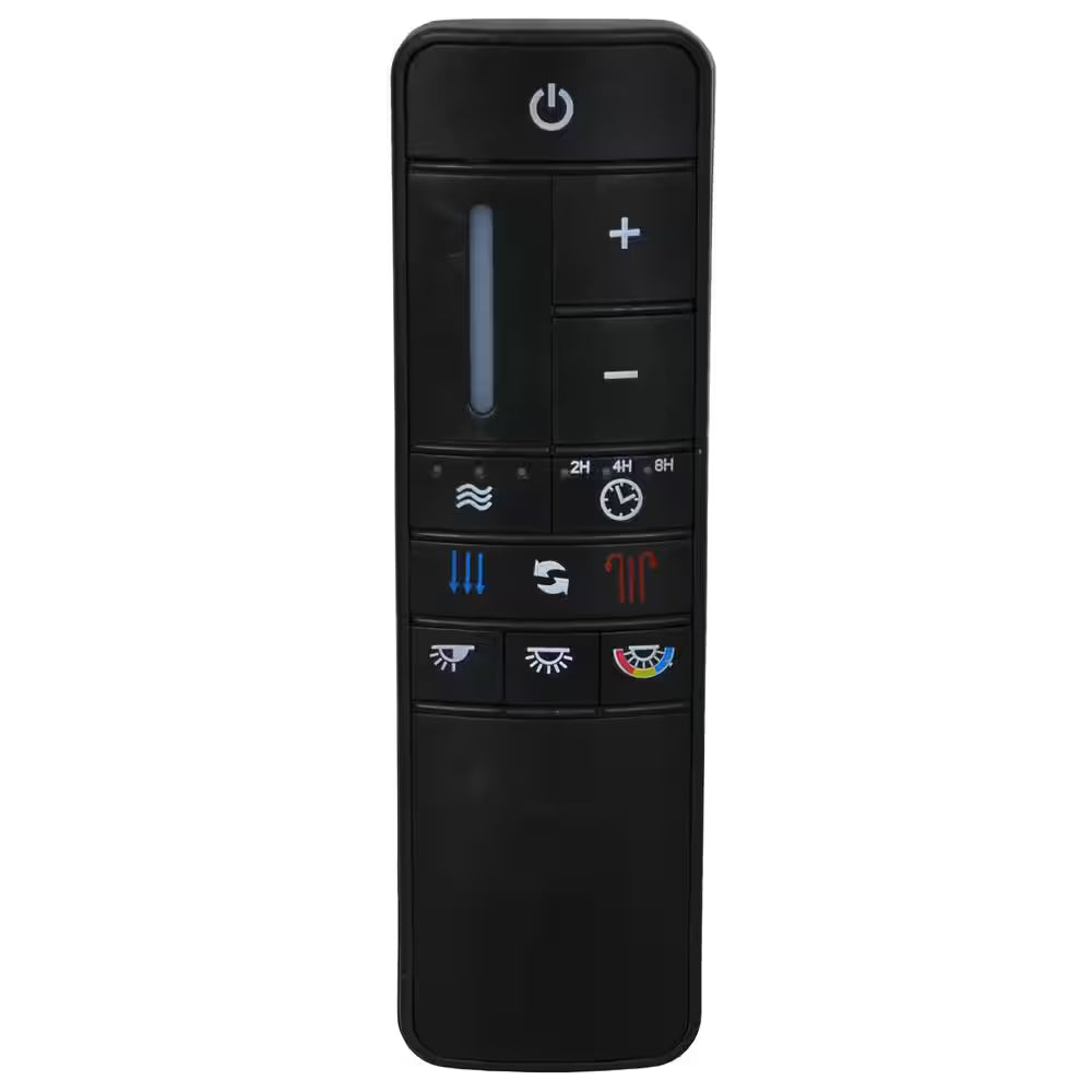 Royalty II 120 in. LED Black Ceiling Fan