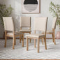 Jovie Natural Fabric Dining Chair (Set)