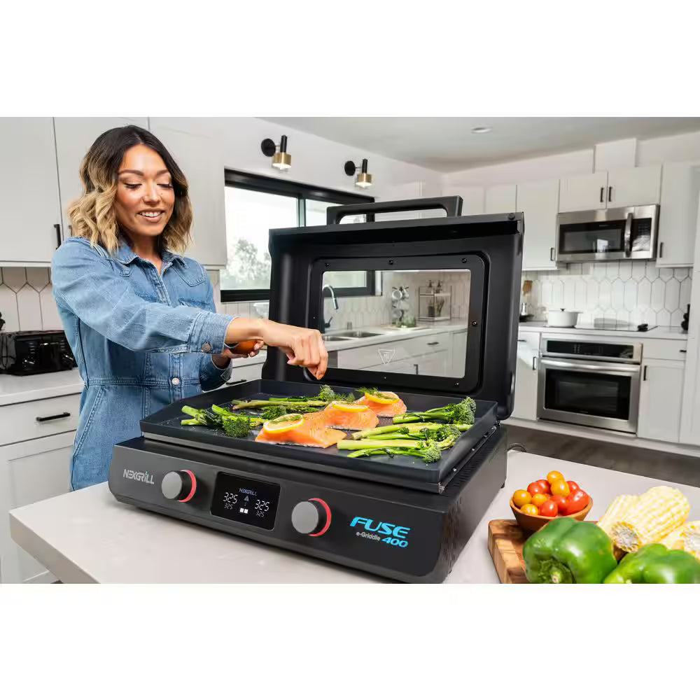 Fuse 400 22 Tabletop Grill Griddle Black