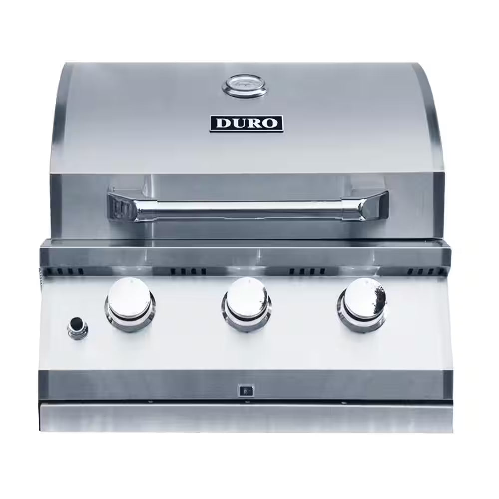 Built-In 3-Burner Convertible Gas Grill