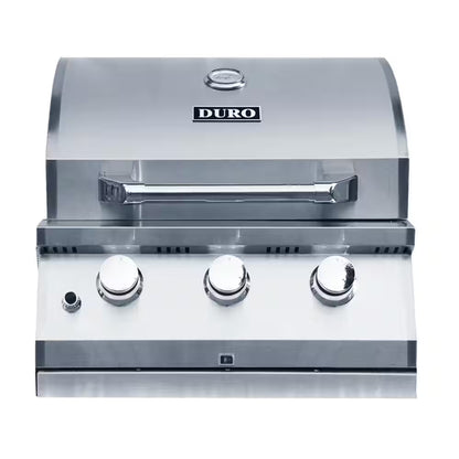 Built-In 3-Burner Convertible Gas Grill