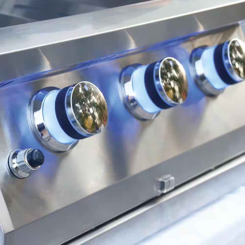 Built-In 3-Burner Convertible Gas Grill