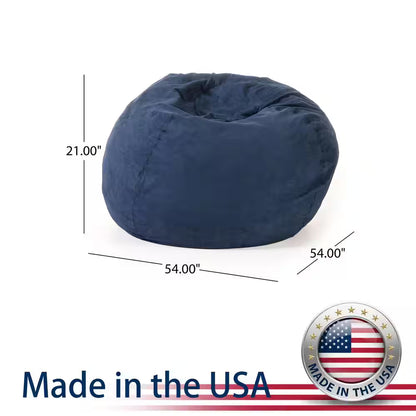 Homy Casa Prota Large Ocean Teal Bean Bag Chair