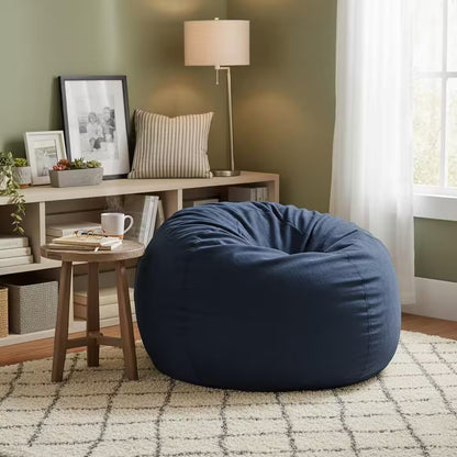 Homy Casa Prota Large Ocean Teal Bean Bag Chair
