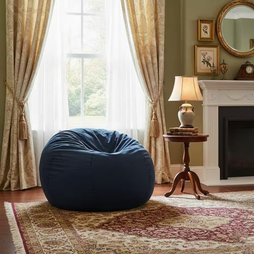 Homy Casa Prota Large Ocean Teal Bean Bag Chair